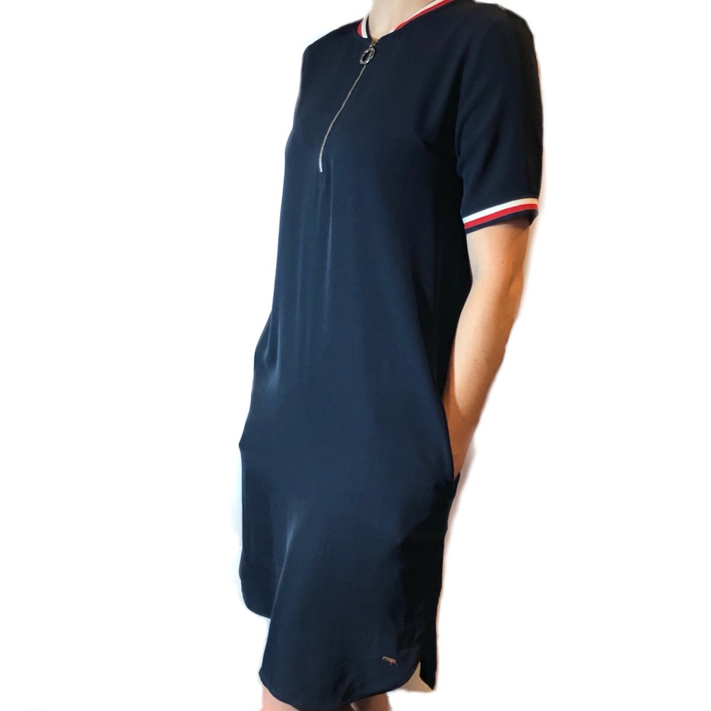 TOMMY HILFIGER Sporty Shirt Dress with pockets XS